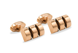 Cumana Rose Gold Tone Cufflink