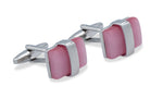 Araure Chrome Pink Cufflink