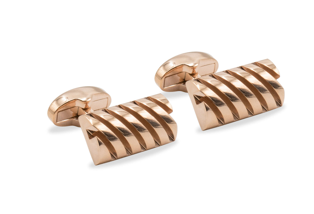 Mariguitar Rose Gold Tone Cufflink