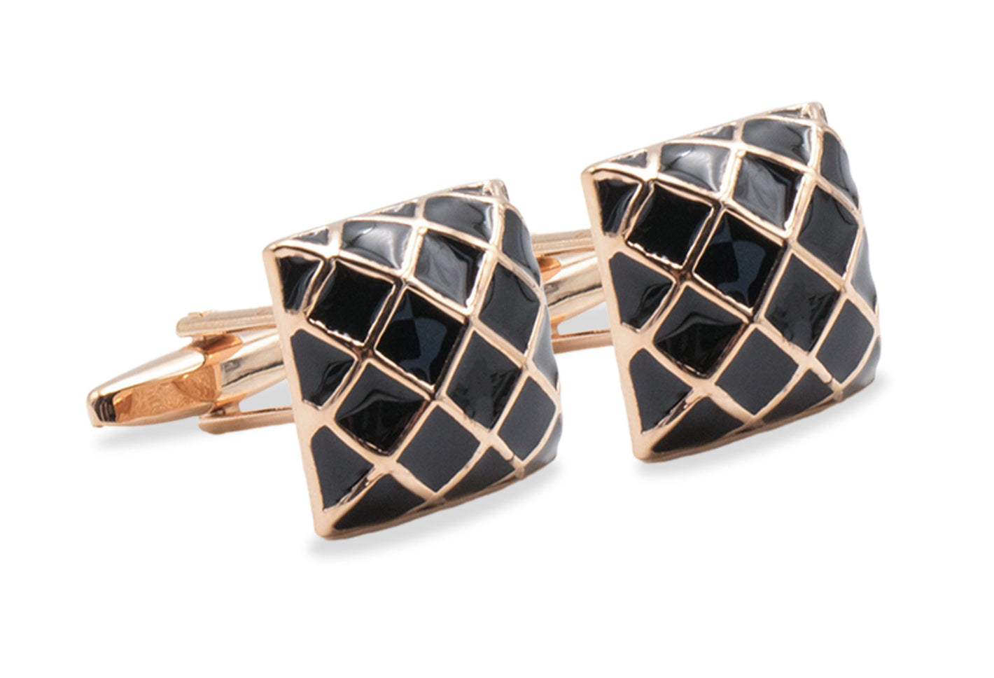 Barlovento II Black Gold-Tone Cufflink