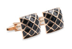 Barlovento II Black Gold-Tone Cufflink