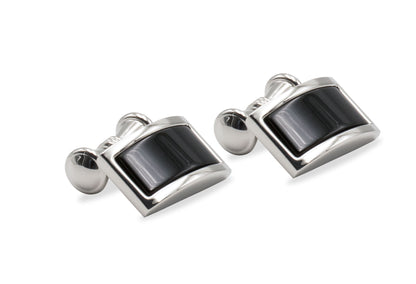 Araya Chrome Trumpet Cufflink