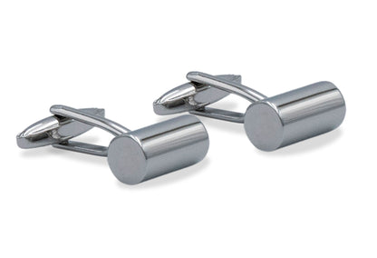 Aragua II Chrome Tube Cufflinks