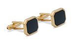 Acarigua Rectangle Gold Cufflink