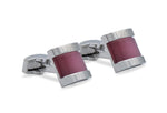 Acarigua Chrome II Pink Cufflink