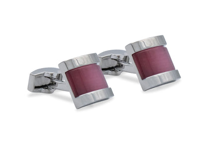 Acarigua Chrome II Pink Cufflink