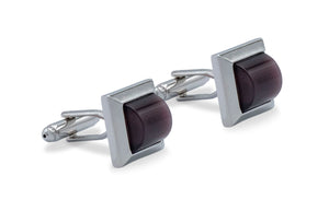 Cua II Purple Cufflink