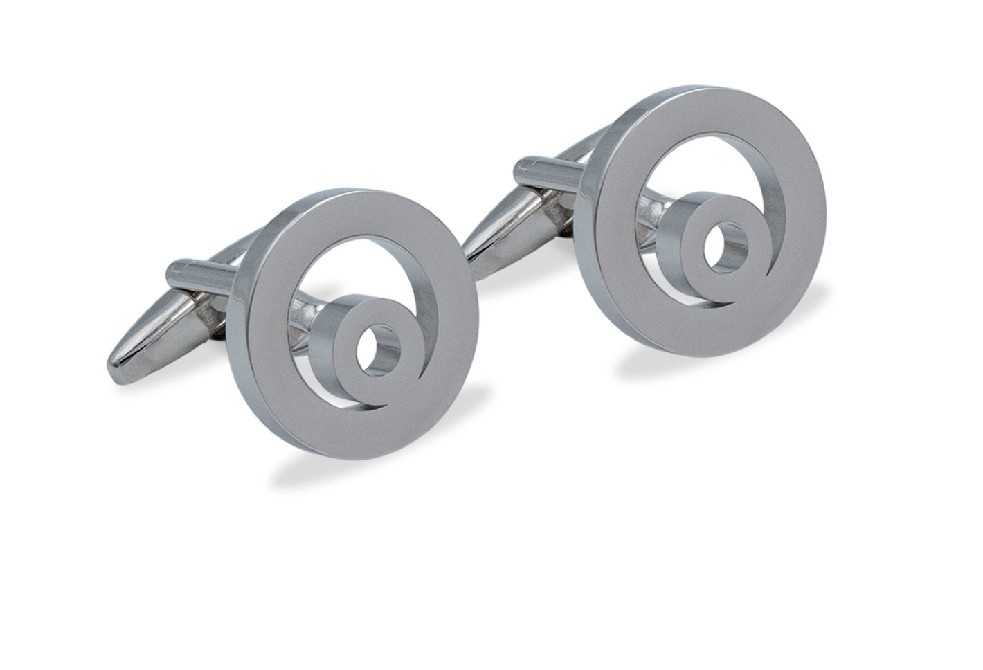 Caracas Floating Chrome Cufflink