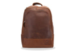 Sevilla Chestnut Leather Backpack