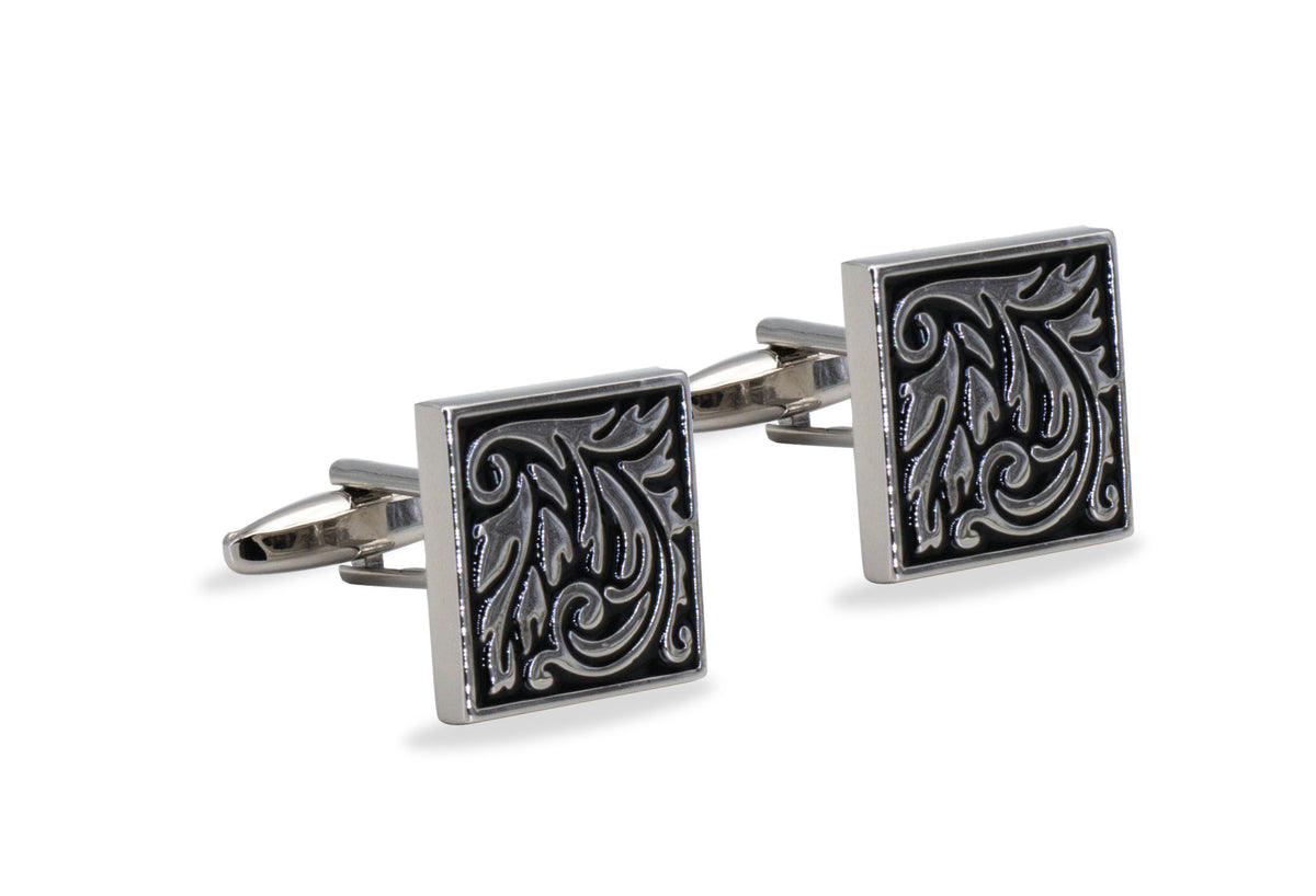 Barlovento III Black Gold-Tone Cufflink