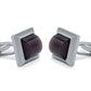 Cua II Purple Cufflink