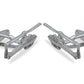 Volare Helicopter Chrome Cufflink