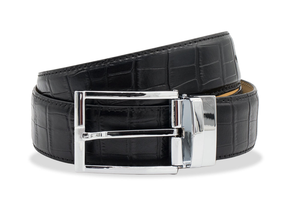 Leather Belts for Men - Arden Teal