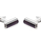 Cua Purple Cufflink