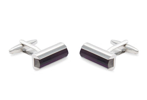 Cua Purple Cufflink