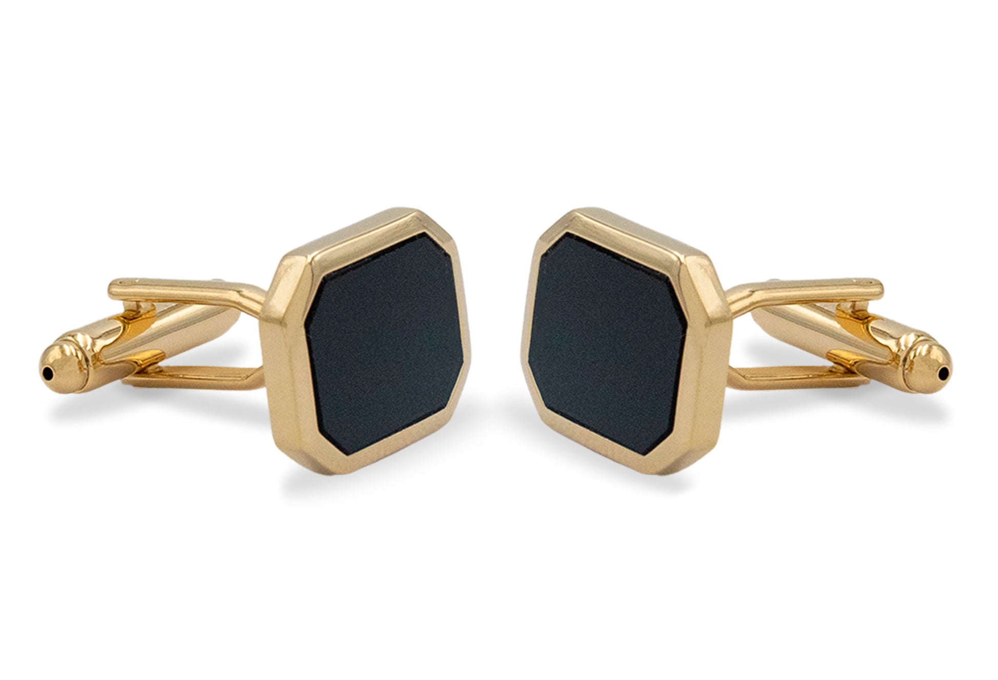 Acarigua Rectangle Gold Cufflink