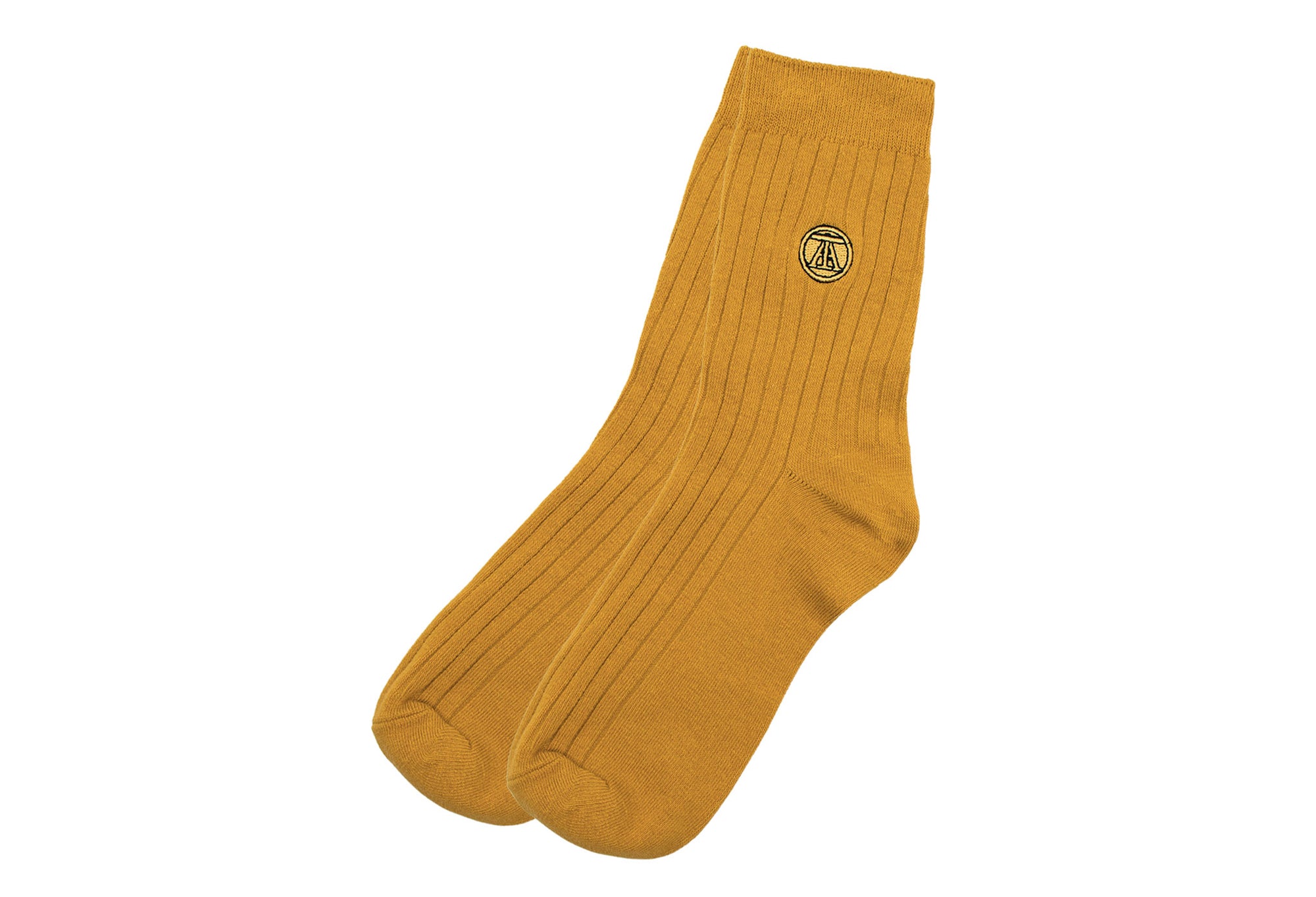 Aires Cotton Socks - Mustard