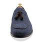 Rafael Denim Tassel Belgian Loafer