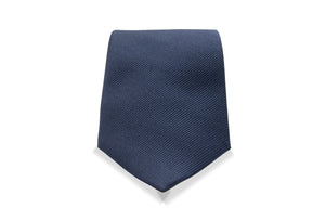 Anaco Navy Silk Tie
