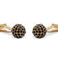 Sinamaica Black Diamonte Cufflinks