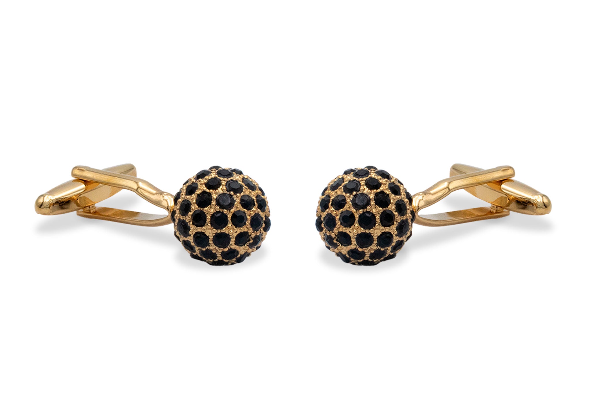 Sinamaica Black Diamonte Cufflinks