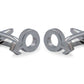 Melpo Arrow Chrome Cufflink