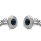 Mamporal Black Chrome Cufflink