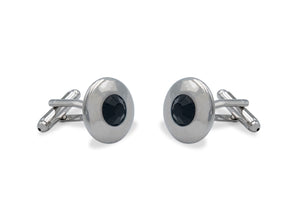 Mamporal Black Chrome Cufflink