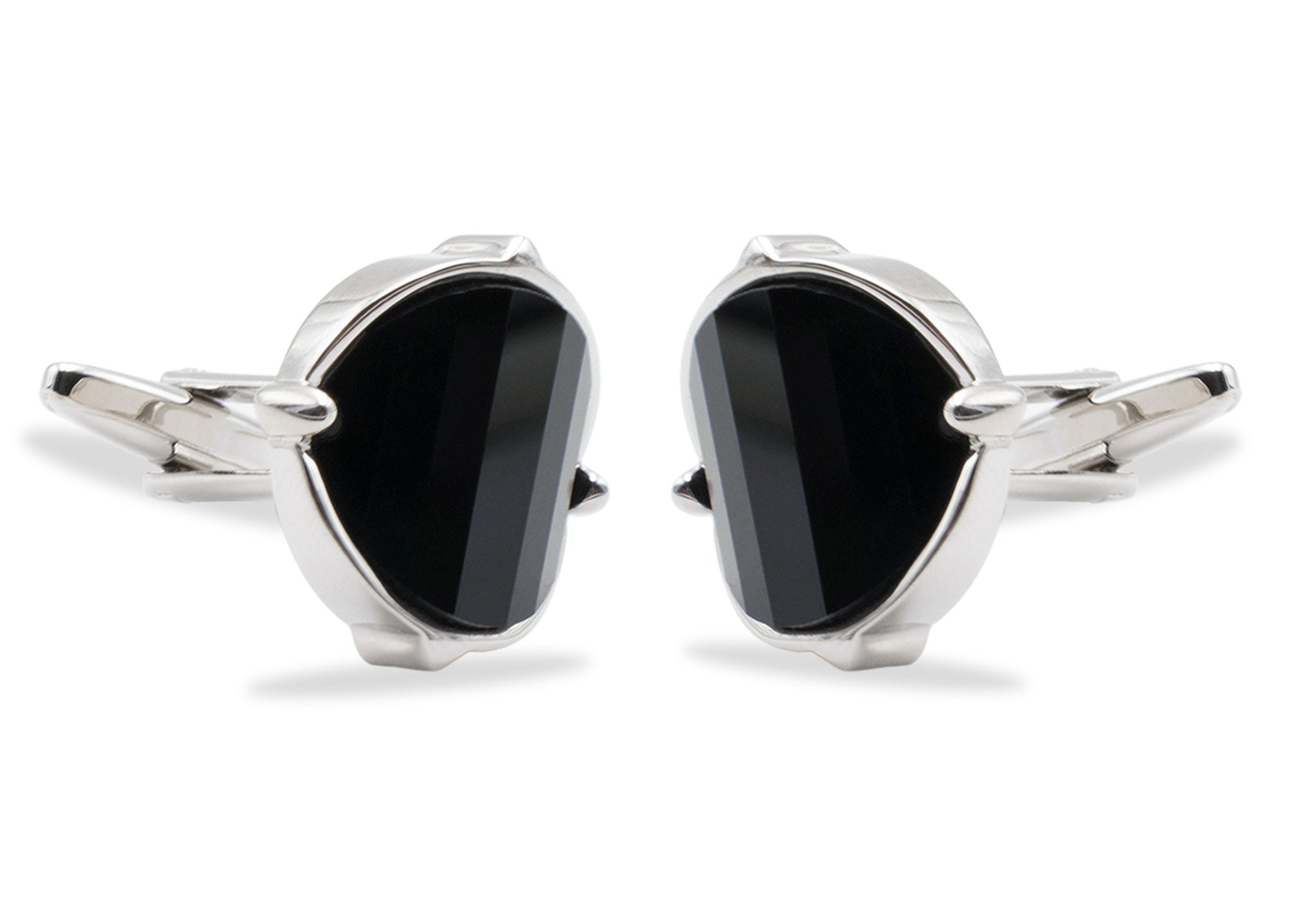 Ejido Black Chrome Cufflink