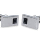 Recife Chrome Cufflink