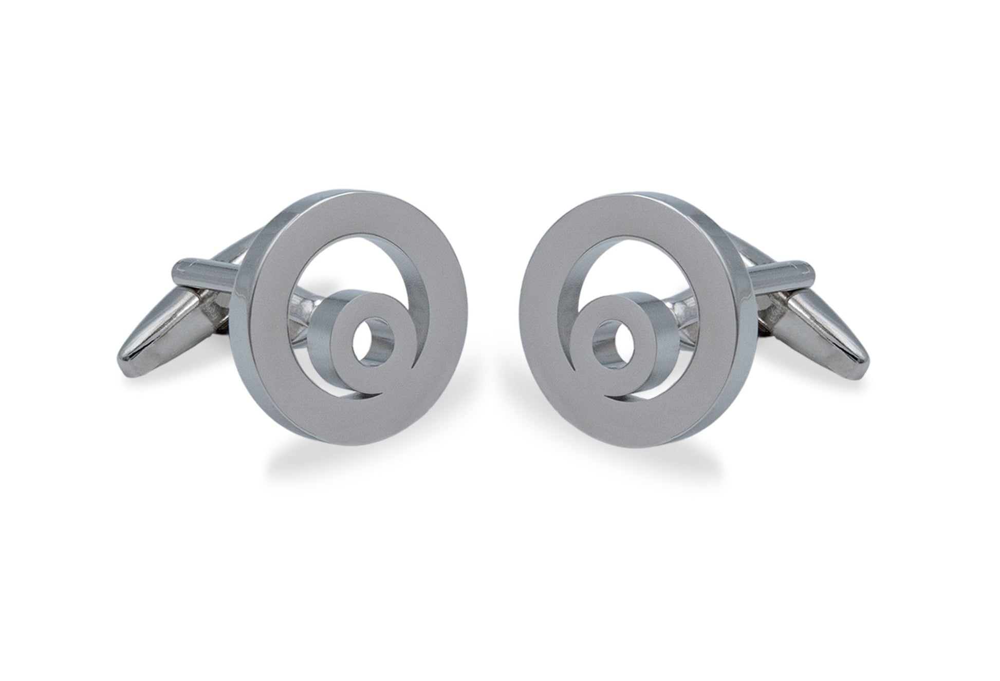 Caracas Floating Chrome Cufflink