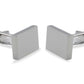 Aragua Chrome Rectangle Cufflinks