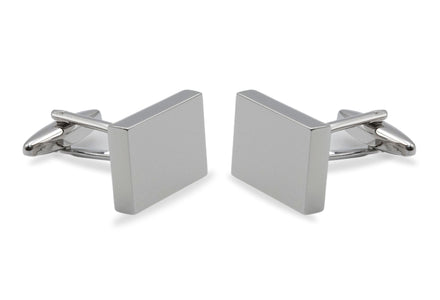 Aragua Chrome Rectangle Cufflinks