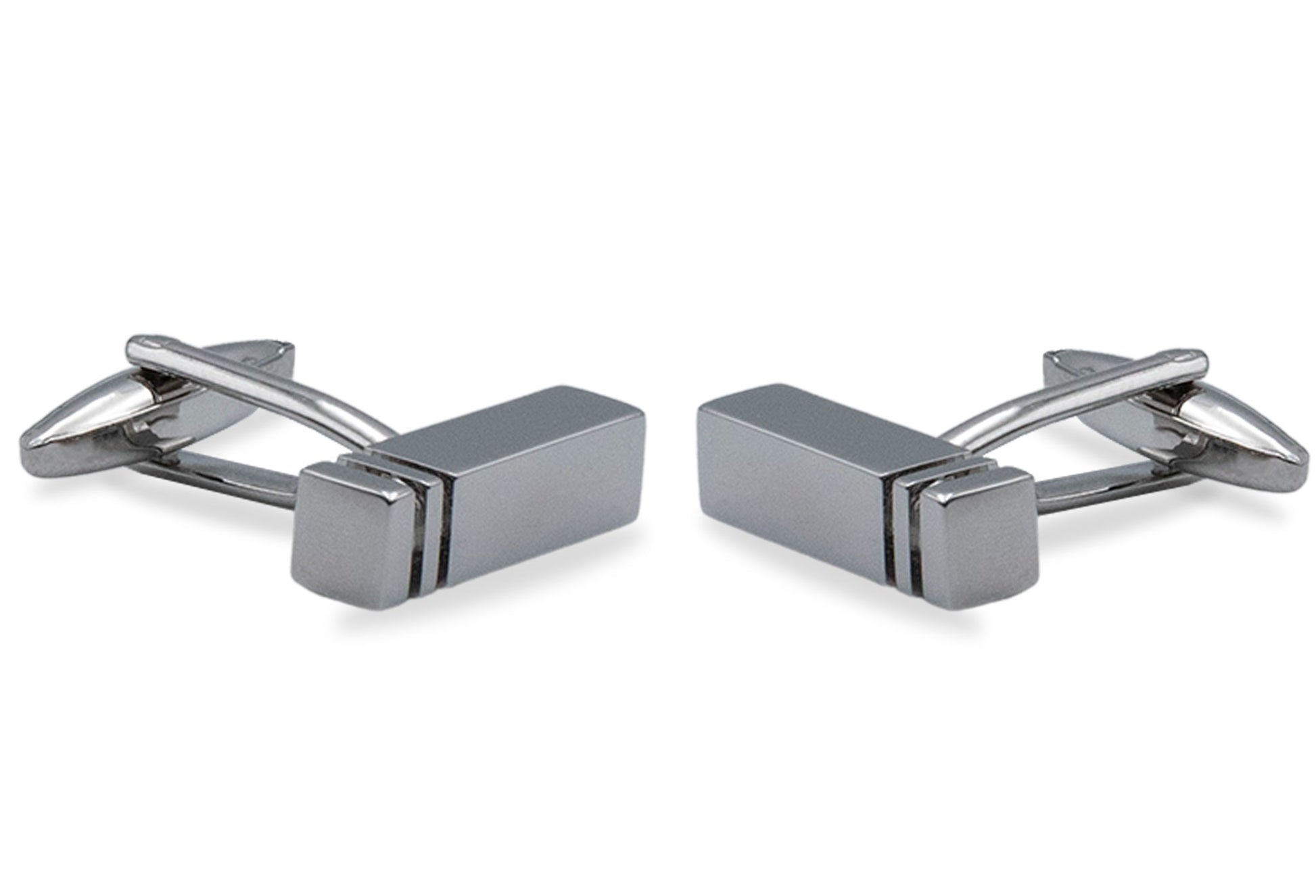 Aragua Chrome Cufflinks