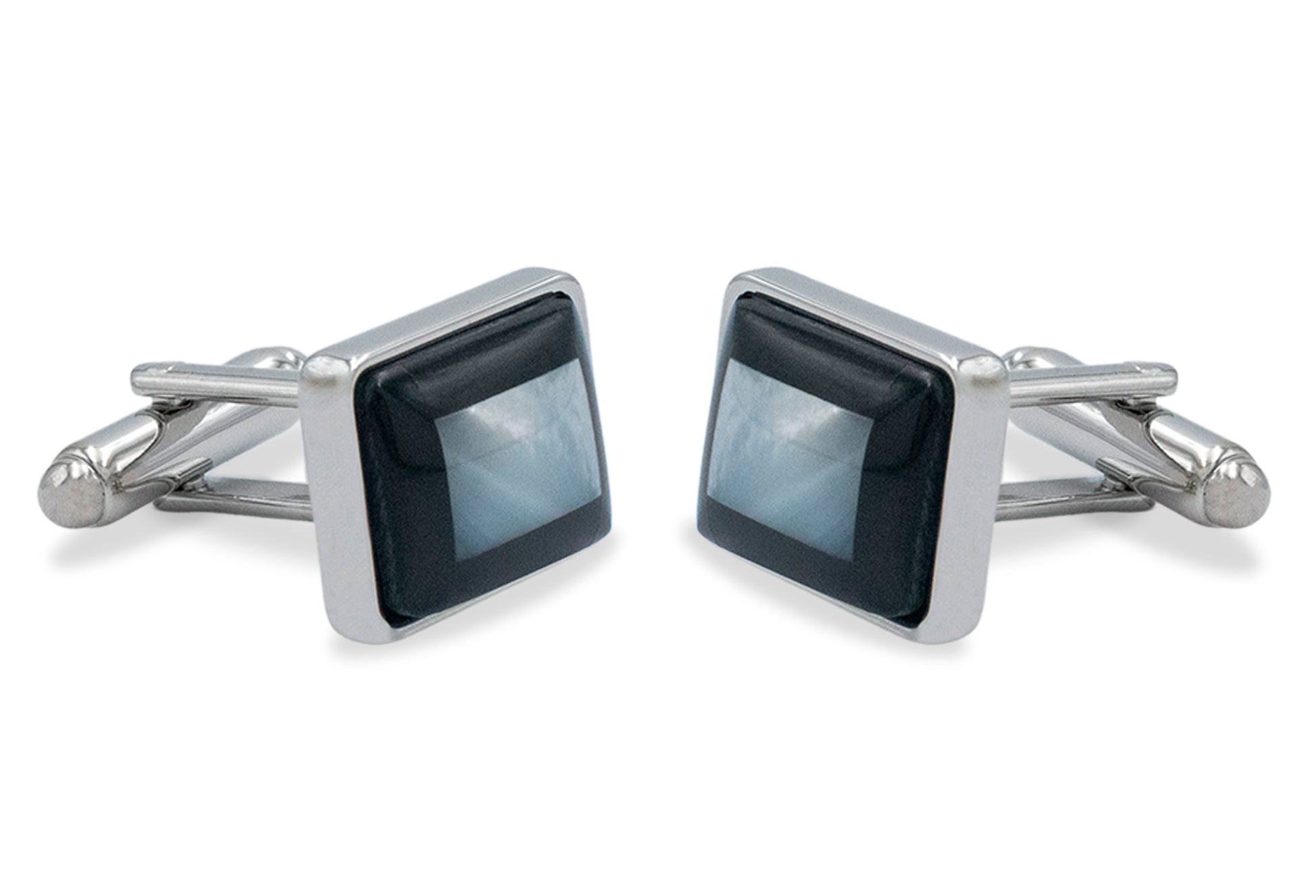 Aragua Chrome Rectangle Cufflink