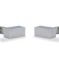 Aragua Chrome Ingot Cufflinks