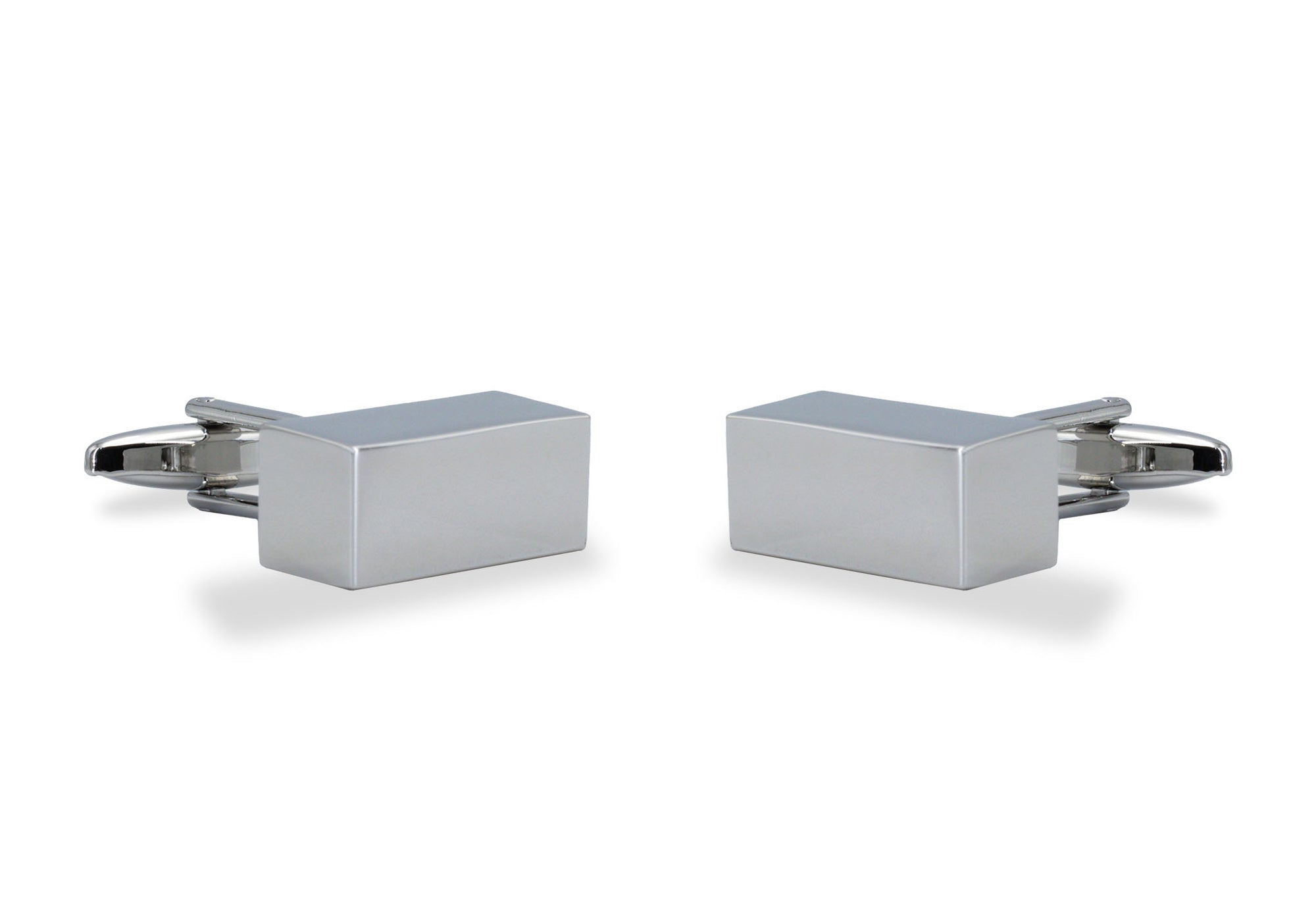 Aragua Chrome Ingot Cufflinks