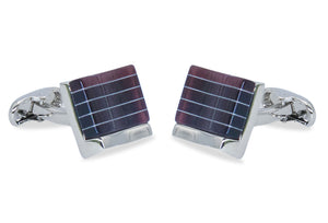 Merida Sangria Chrome Cufflink