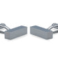 Aragua II Chrome Ingot Cufflinks