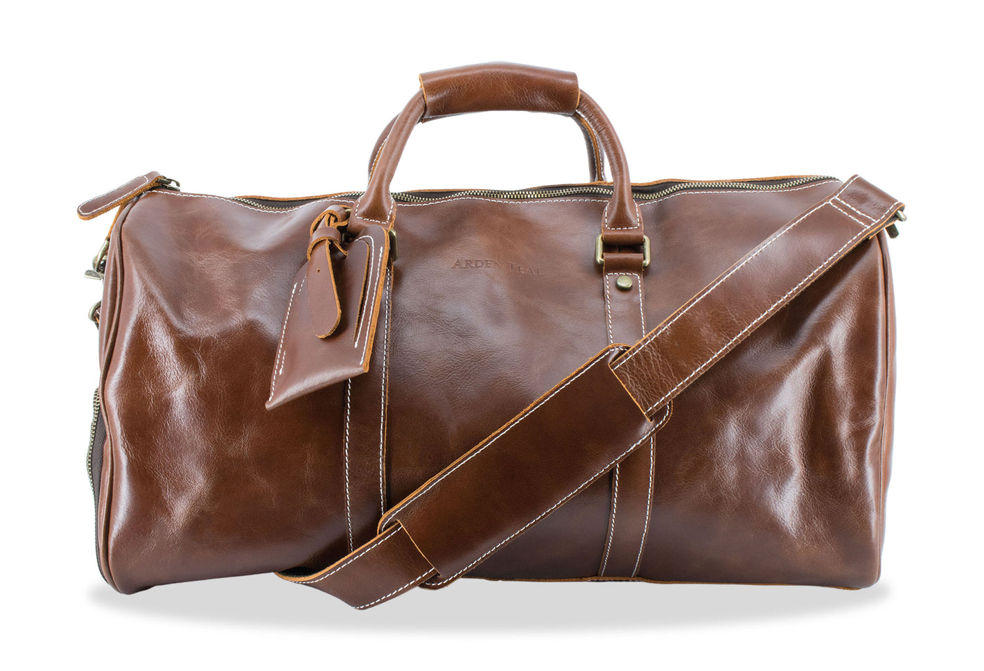 Bogota Patina Vintage Leather Duffle