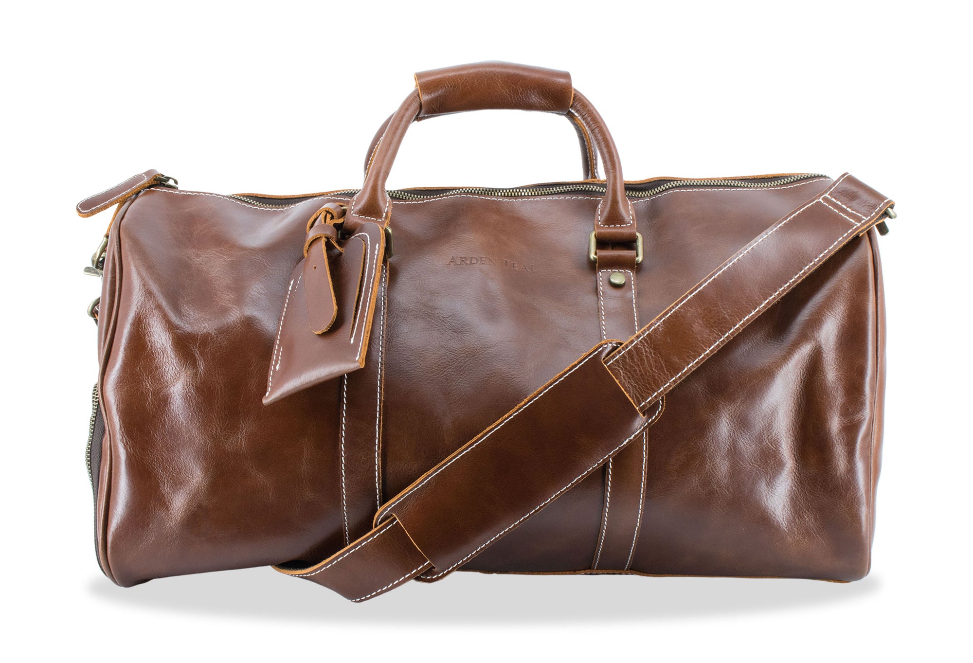 Kahmune 100% Genuine Italian Leather Tote Bag for Women