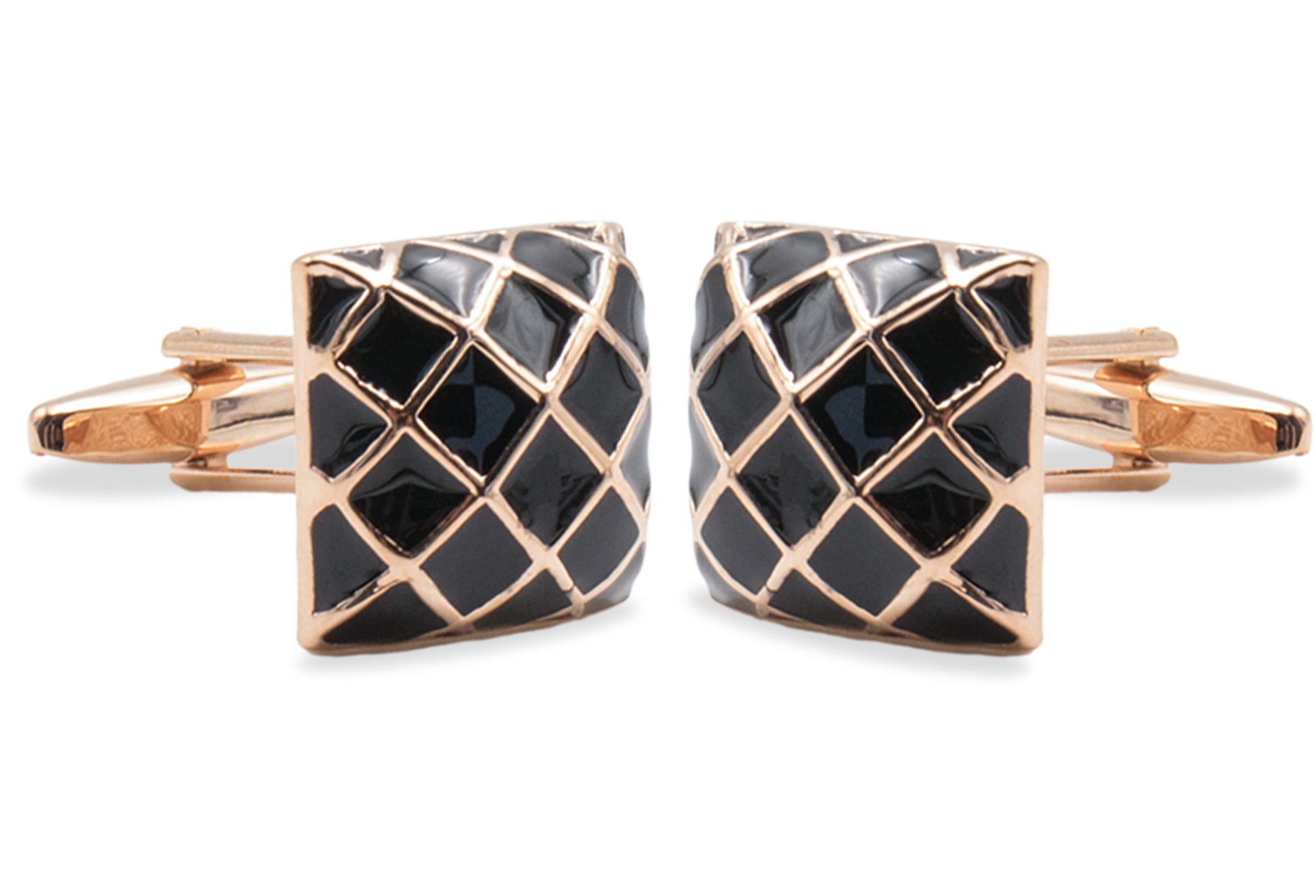 Barlovento II Black Gold-Tone Cufflink