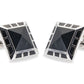 Mancora Square Chrome Cufflink