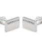 Guarenas Chrome Diamonte Cufflinks