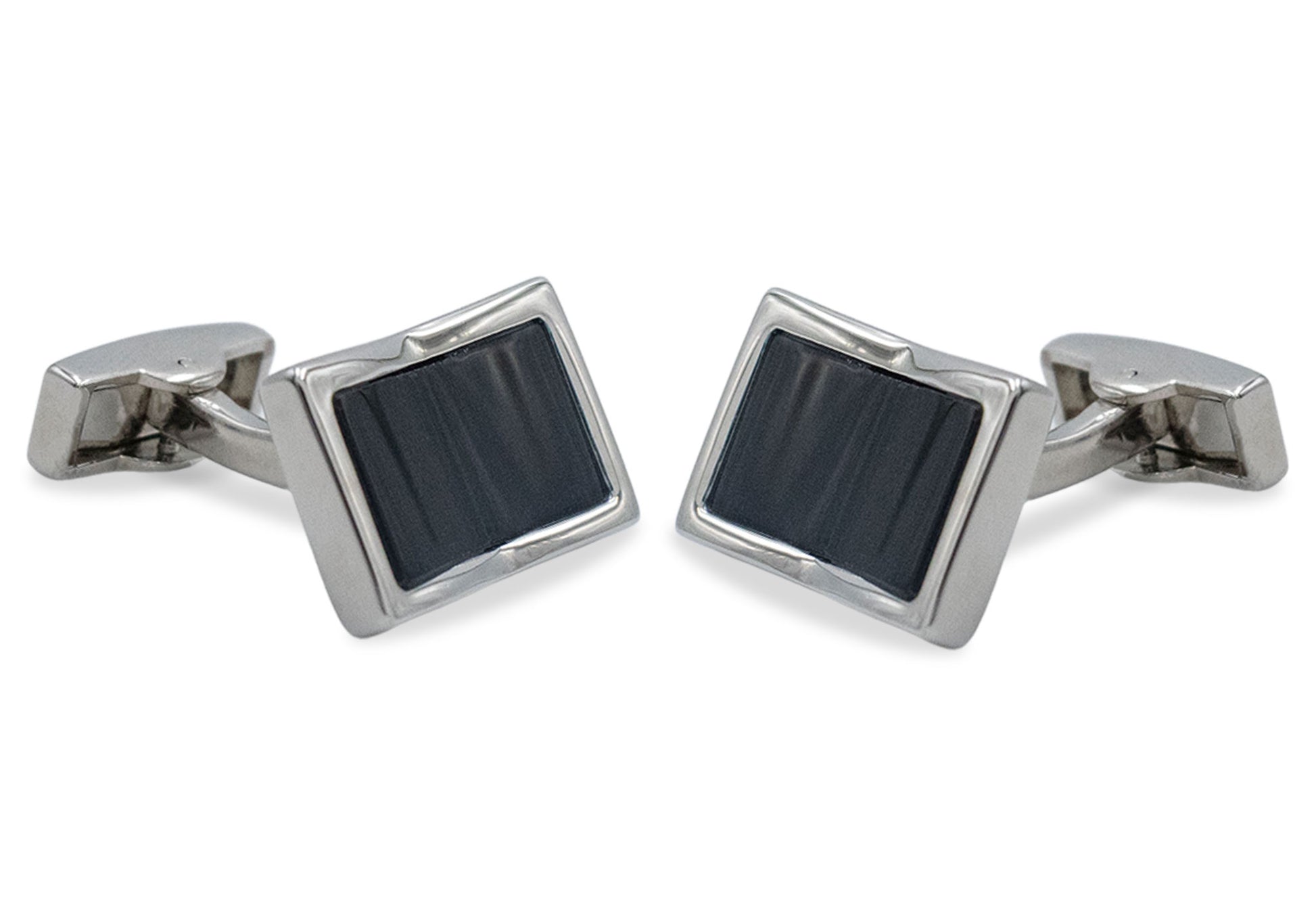 Yare Horizontal Slant Cufflink