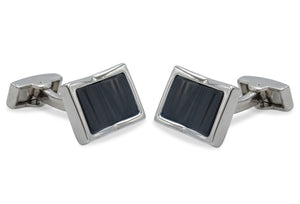 Yare Horizontal Slant Cufflink