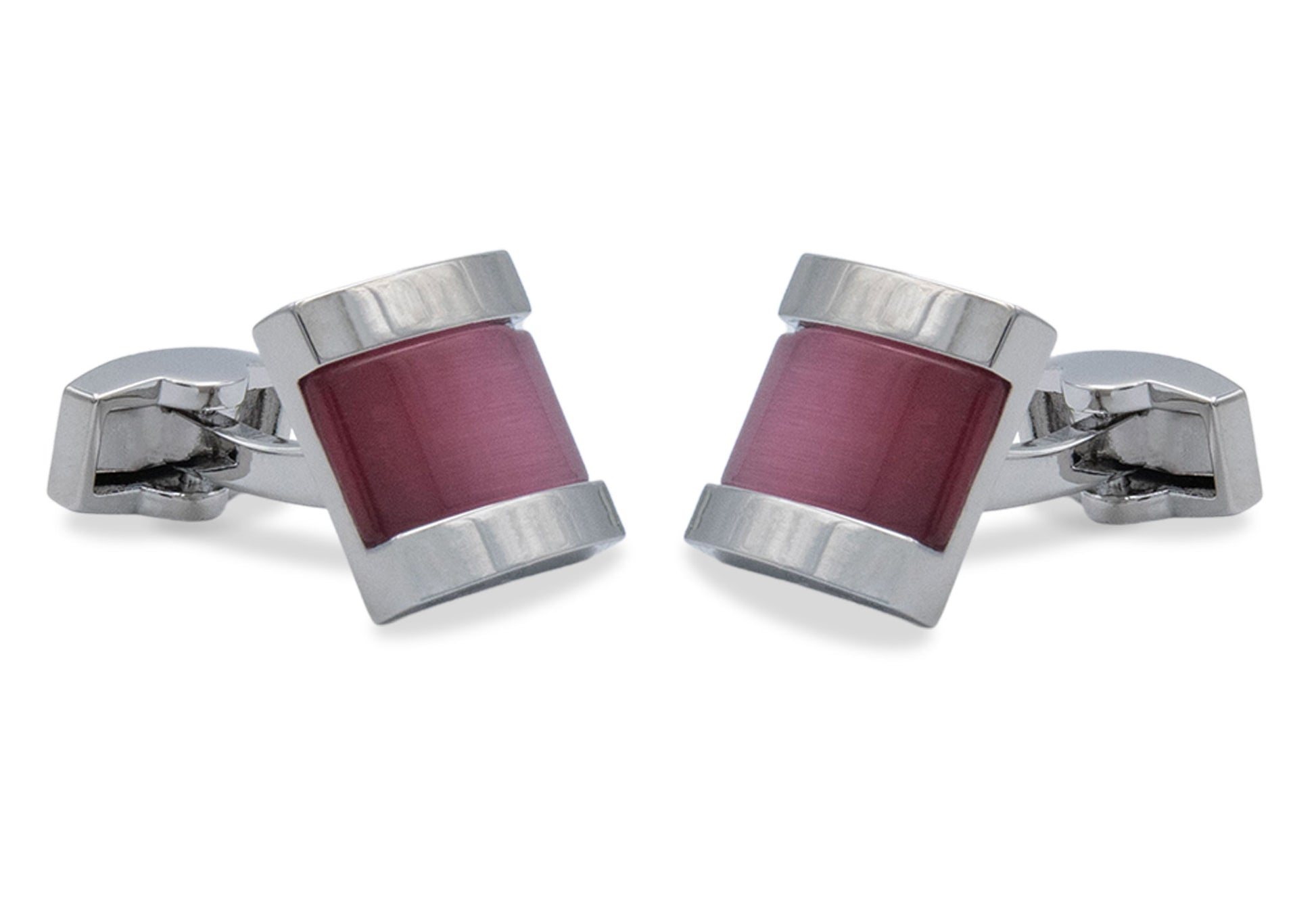Acarigua Chrome II Pink Cufflink
