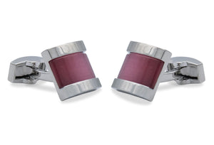 Acarigua Chrome II Pink Cufflink