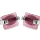 Araure Chrome Pink Acrylic Cufflink