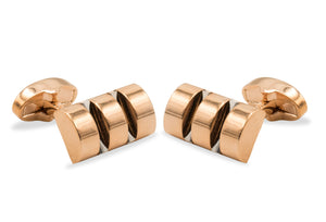 Cumana Rose Gold Tone Cufflink